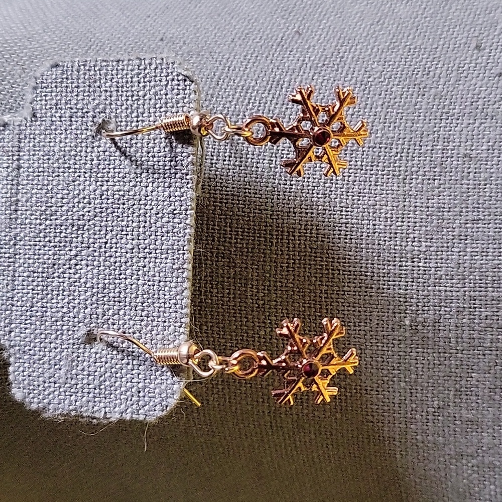 Snowflake Earrings